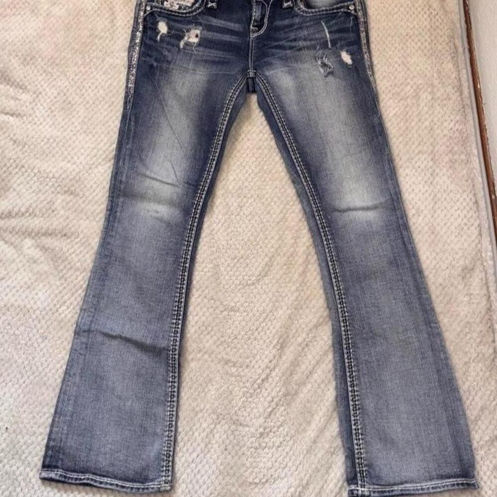 Rockrevival Women's Blue and Navy Jeans